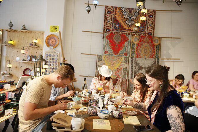 Paint and Sip Classes Brisbane: Ceramic Plates & Bowls - Authentic Feedback from Participants
