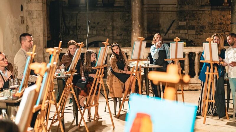 Paint & Sip: Unleash Your Creativity, One Glass at a Time! - Artistic Experience