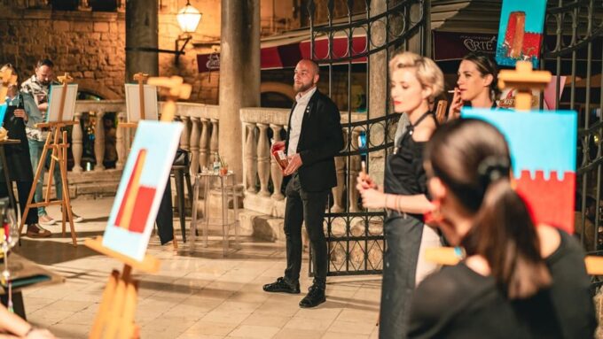 Paint & Sip: Unleash Your Creativity, One Glass at a Time! - What to Expect