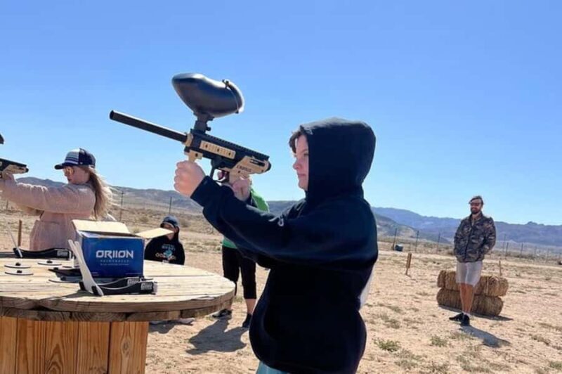 Paintball Target Shooting experience near Joshua Tree Park - Key Points