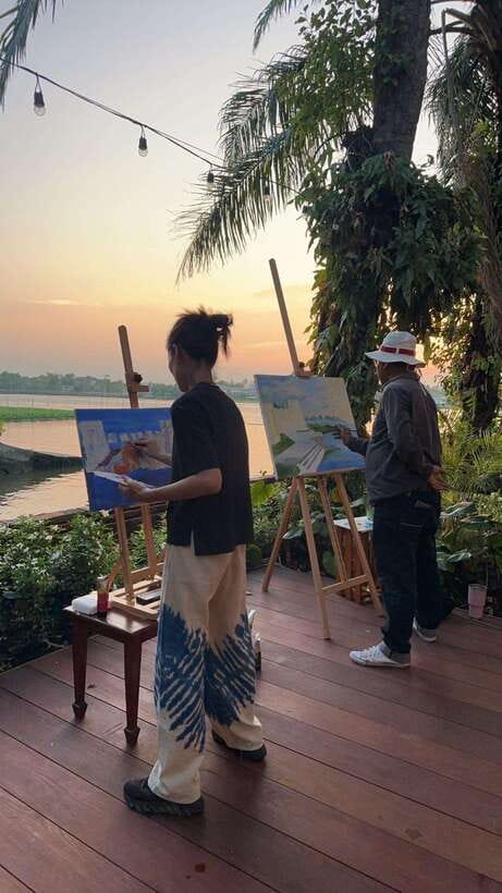 Painting by the River - Kalanan Riverside Resort - Workshop Overview