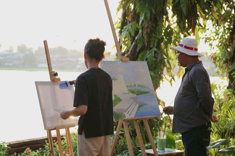 Painting by the River - Kalanan Riverside Resort - Booking Information