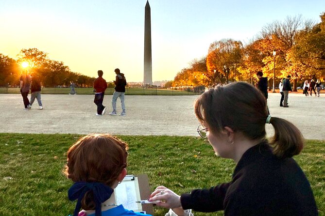 Painting Lesson on the Mall Lawn in DC - Good To Know