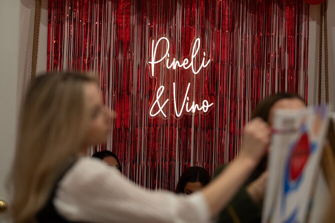Painting Party at Art Bottega - Paint & Wine Studio in Zagreb - Painting Supplies and Materials