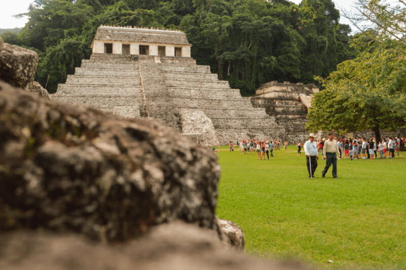 Palenque Archaeological Area and Roberto Barrios Waterfalls - Key Points
