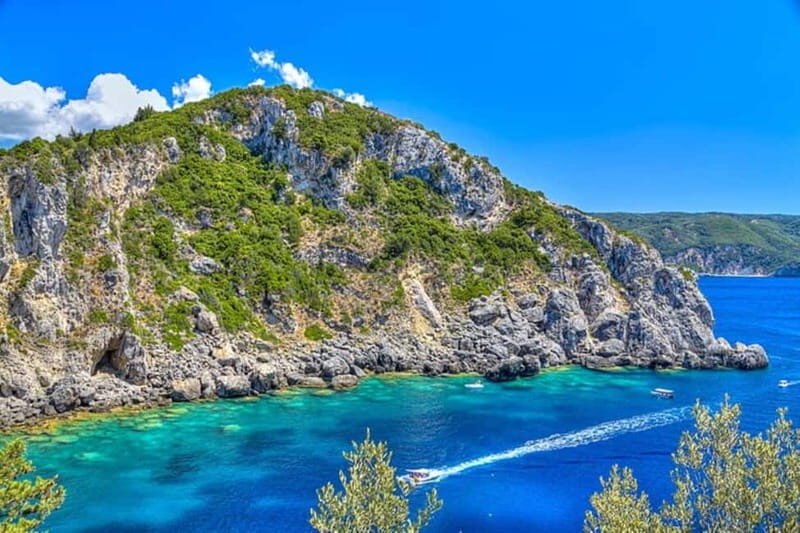 Paleokastritsa the Jewel of Corfu's coastline from Saranda - Key Points