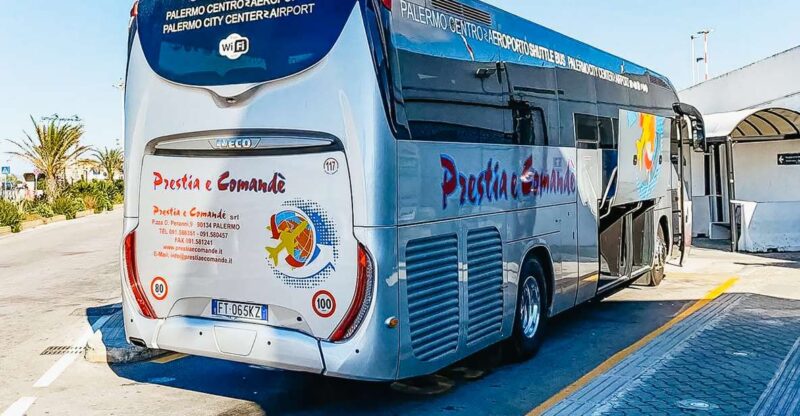 Palermo: Bus Transfer To/From Airport and City Center - Booking Process