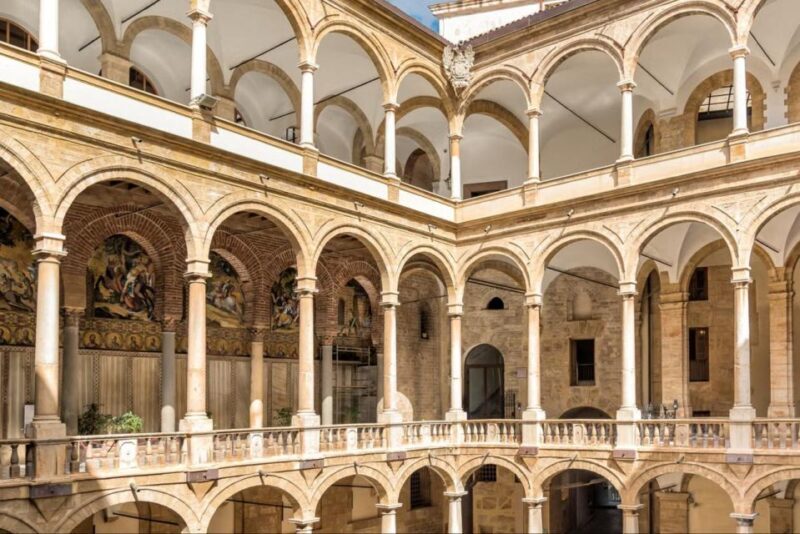 Palermo: Cappella Palatina and Palazzo dei Normanni Tour - The Palatial Halls and Their Stories