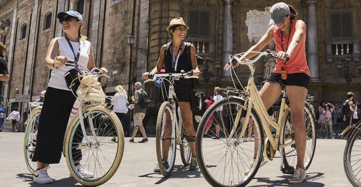 Palermo: Guided Bike Tour With Street Food Tasting - Key Points