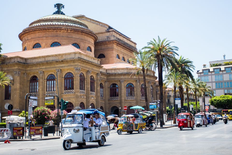 Palermo: Guided Food Tour With Tastings - Moto Ape Car Transport