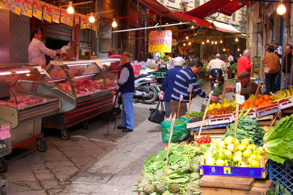 Palermo: Half-Day Cooking Class & Market Tour - Included Meal and Wine Tasting