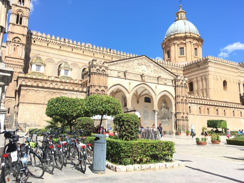 Palermo: Historic Center Guided Bike Tour With Food Tasting - Key Points