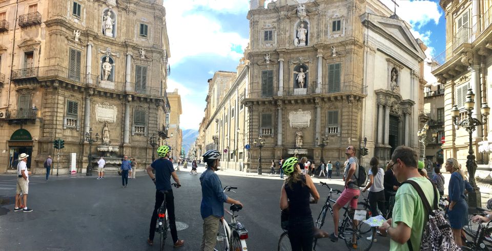 Palermo: Historic Center Guided Bike Tour With Food Tasting - Safety and Accessibility