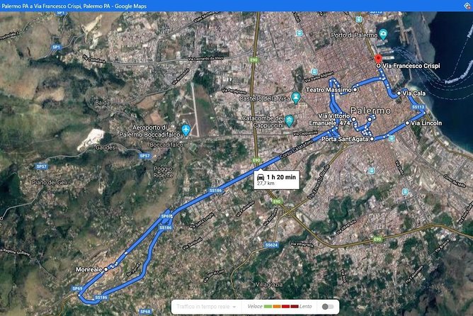 Palermo & Mondello: Vintage Fiat 500 Sightseeing Tour - Meeting Point and Pickup Details