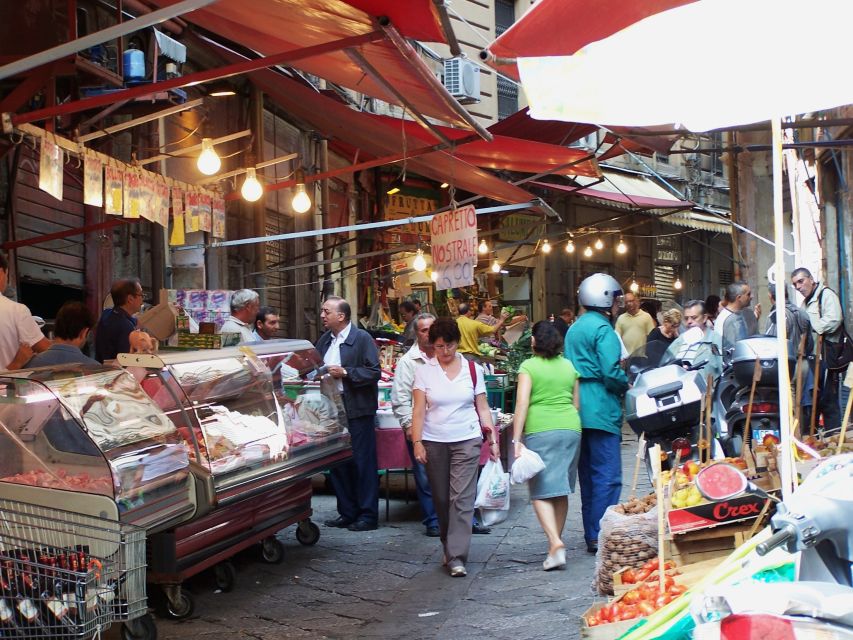 Palermo, Monreale and Mondello Private Tour With Street Food - Street Food Tasting in Mondello