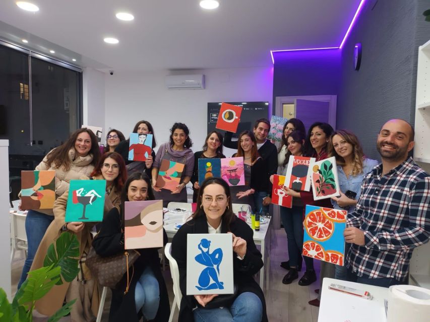 Palermo: Paint and Sip - Create a Painting and Sip Good Wine - Key Points
