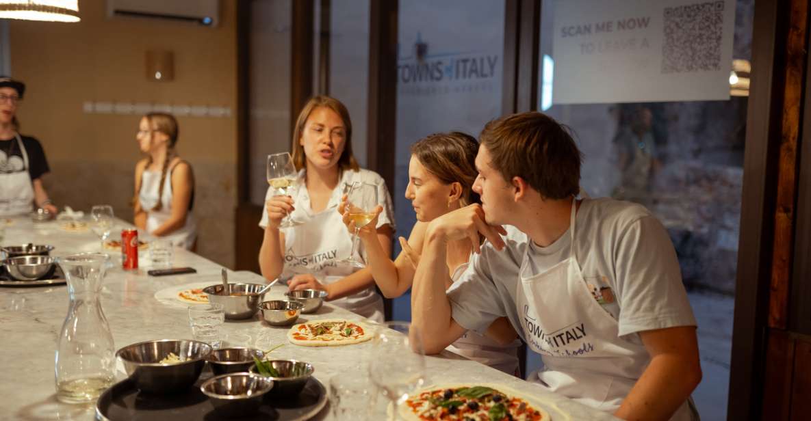Palermo: Pizza and Gelato Cooking Class With Dinner and Wine - Booking and Cancellation Policy