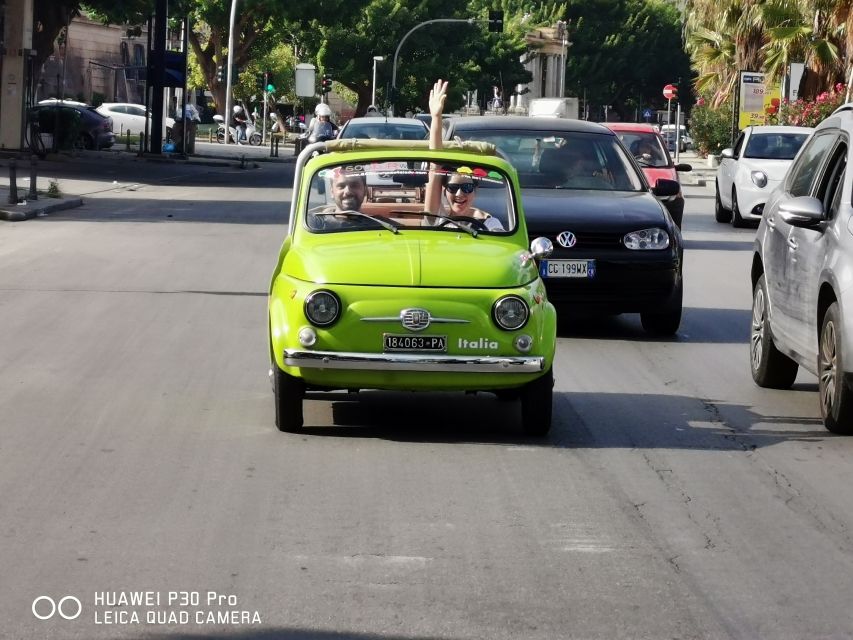 Palermo: Vintage Fiat 500 Sightseeing Tour - Important Guidelines for Drivers