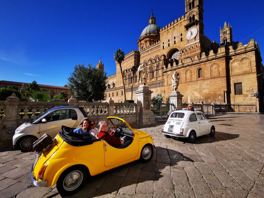 Palermo: Vintage Fiat 500 Sightseeing Tour - Optional Visit to Monreale Cathedral
