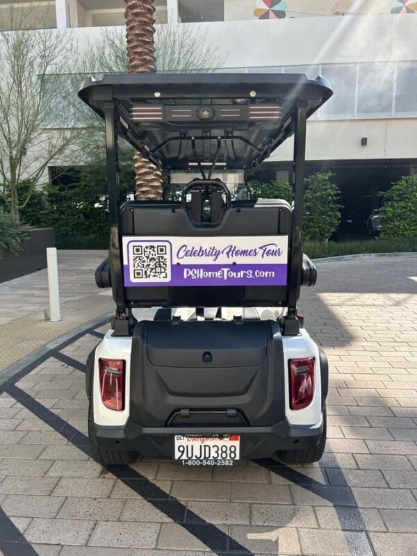 Palm Springs: Celebrity Homes Guided Electric Cart Tour - The Sum Up