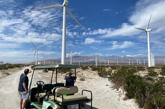 Palm Springs Windmill Guided Tour by Golf Cart - The Sum Up