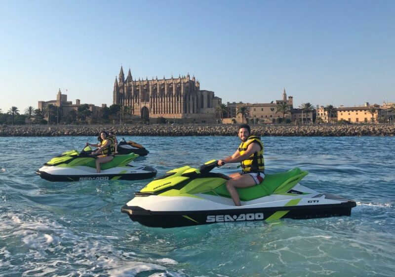Palma De Mallorca: Jetski Tour to Palma Cathedral - Memorable Adventurous Experience