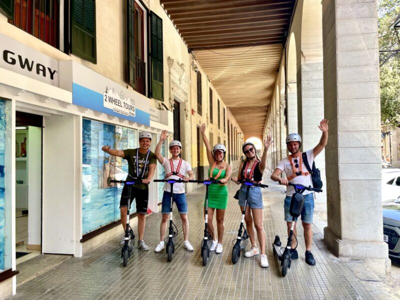 Palma: Guided 1.5 H City Tour on Electric Scooter - Tour Highlights
