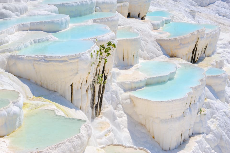 Pamukkale Day Tour from Antalya with drop-off in Kusadasi - Key Points