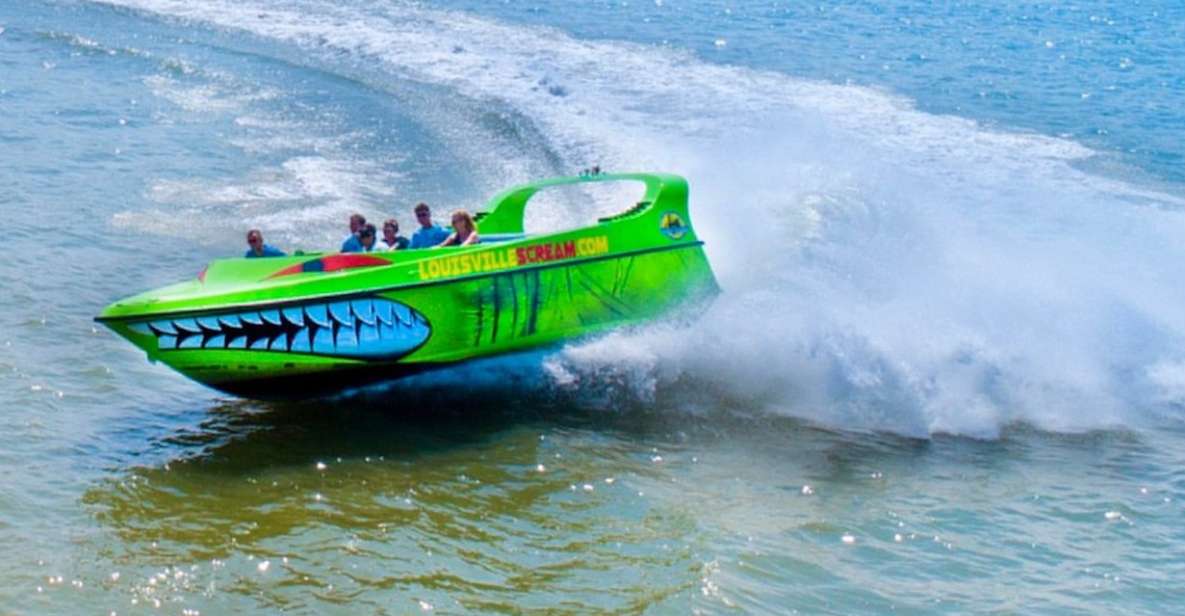 Panama City Beach: High-Speed Speedboat Thrill Ride - Thrill-Seeking Experience