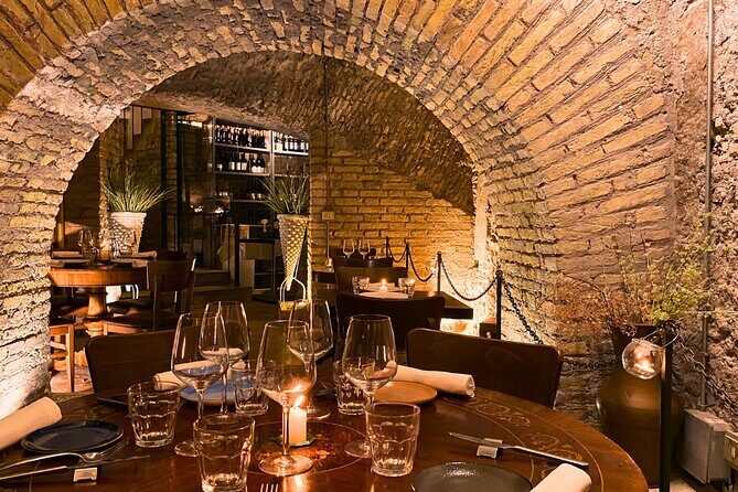 Pantheon: Candlelight Wine & Food Tasting in Ancient Ruins - The Tasting Menu and Wine Pairings