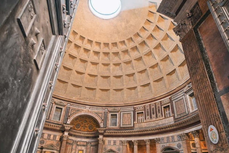 Pantheon Reserved Entry Ticket with Interactive App - Key Points