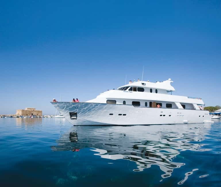 Paphos: Adults Only Cruise with Drinks, Food, Bus, Swim Stop - Who Should Consider This Tour?
