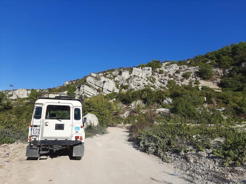 Paphos Cyprus Troodos Jeep safari in English in French too - Key Points