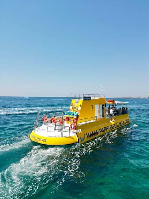Paphos: Yellow Submarine Swim Cruise with Unlimited Drinks - Introduction