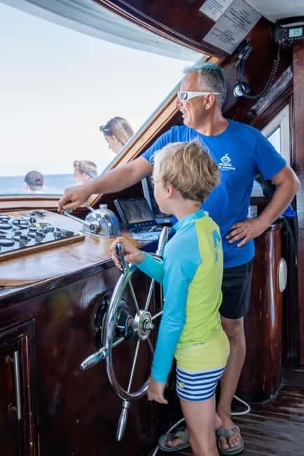 Paphos:Blue Lagoon cruise with slide, music & hotel transfer - Price and Value