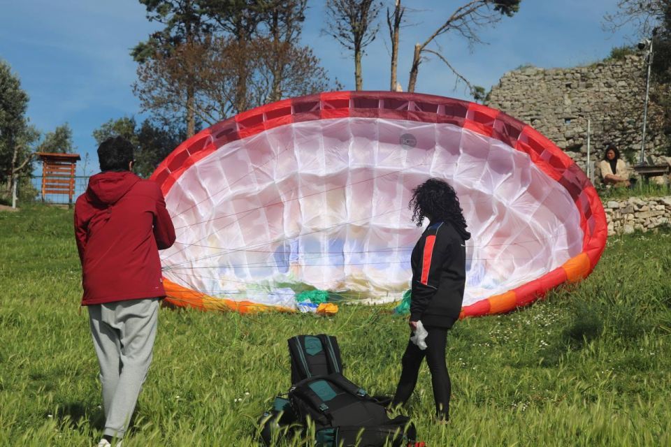 Paragliding Flight in Paestum - Getting to the Launch Site