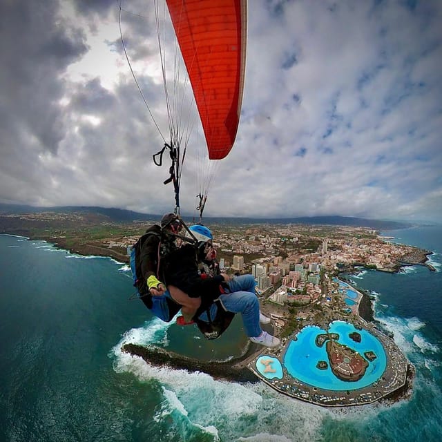 Paragliding Flight Tenerife Teide (2200 Meters) - Flight Video Option