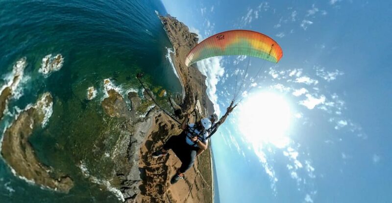 Paragliding in Puerto De La Cruz - Panoramic Views From the Flight