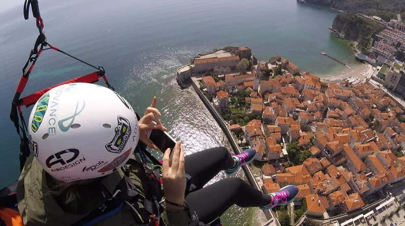 Paragliding Montenegro: Air Excursion Over Budva Old Town - Key Points