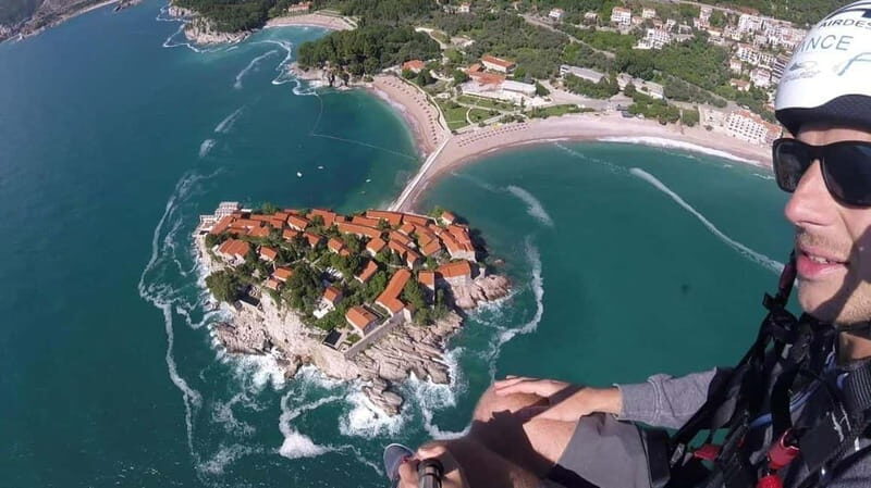 Paragliding Montenegro: Sveti Stefan Air Excursion - The Highlights: From Sky to Shore