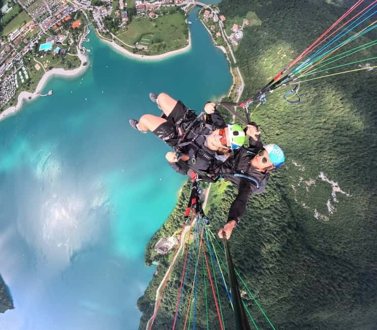 Paragliding on Lake Molveno - Key Points