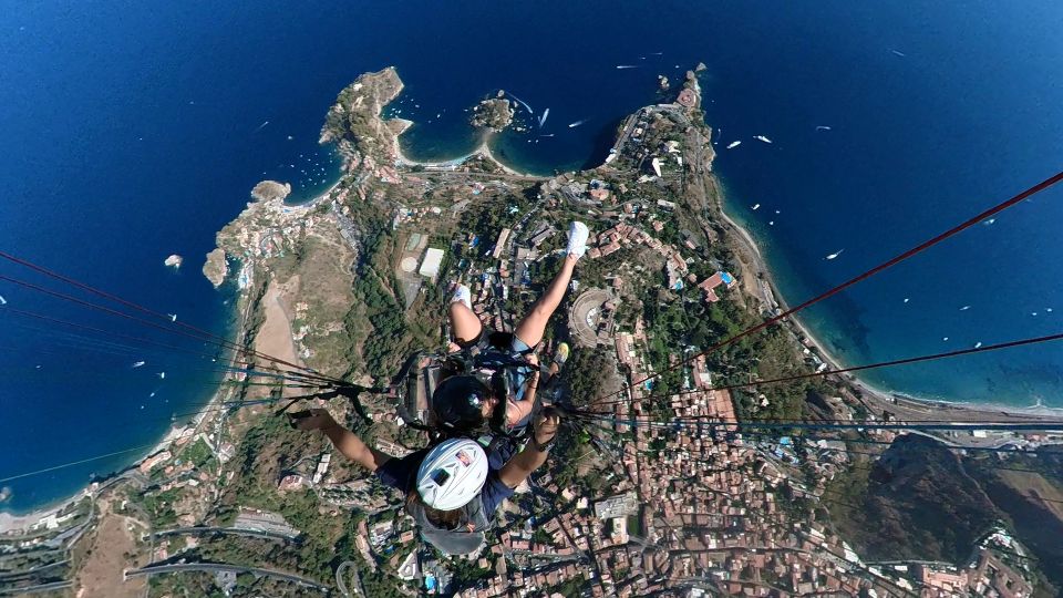 Paragliding Tandem Taormina + Video/Photo and GoPro + Acrobatics - Booking Information and Availability
