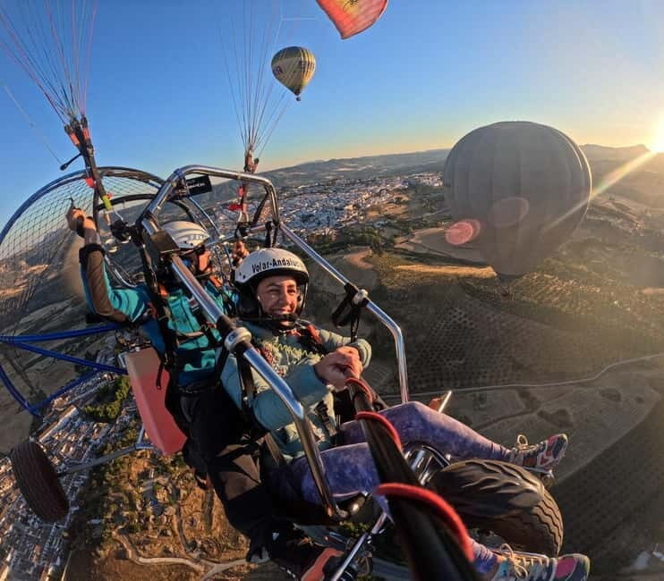 Paramotor flight in Ronda (Málaga), near Marbella - An In-Depth Look at the Paratrike Experience