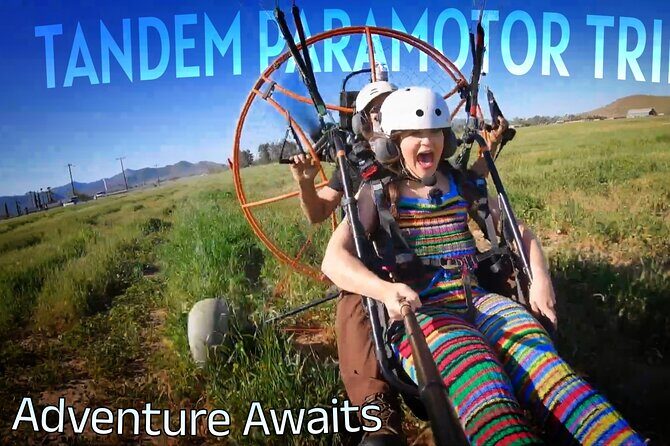 Paramotor Tandem Flight - Who Would Love This?