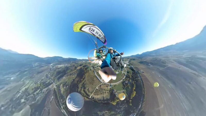Paramotoring in Ronda (Malaga), Near Marbella - Pre-Flight Safety Briefing
