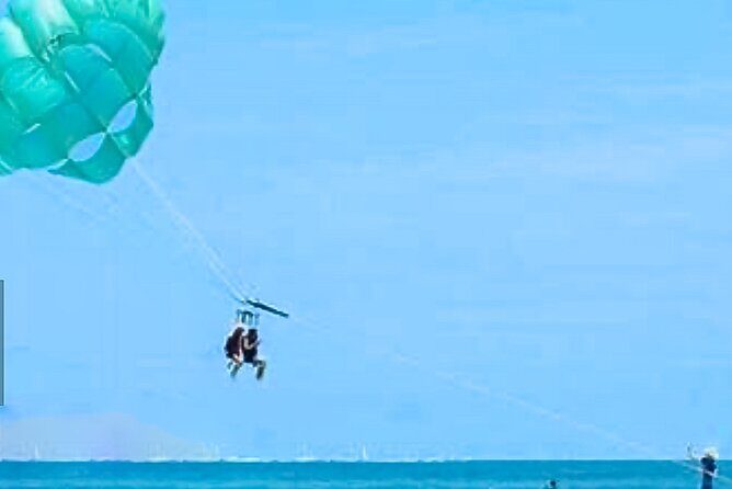 Parasailing above Turquoise Ocean Waters in Montego Bay - In The Sum Up