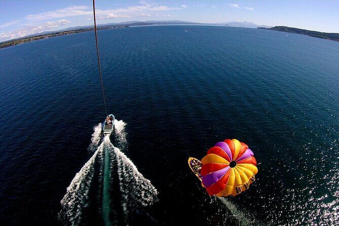 Parasailing Adventure over Lake Taupo - The Itinerary in Detail