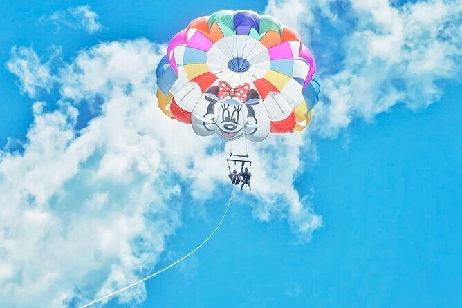 Parasailing, Blue Hole Mineral Spring, Seven Mile Beach - The Sum Up