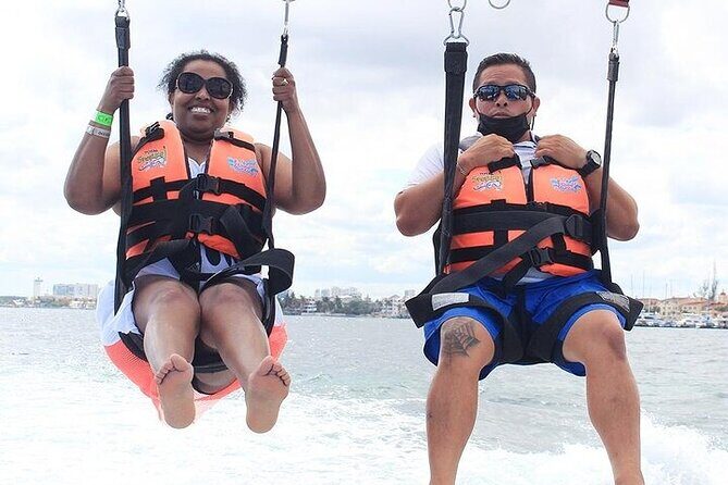 Parasailing Flight Experience with Transportation from Cancun - FAQs