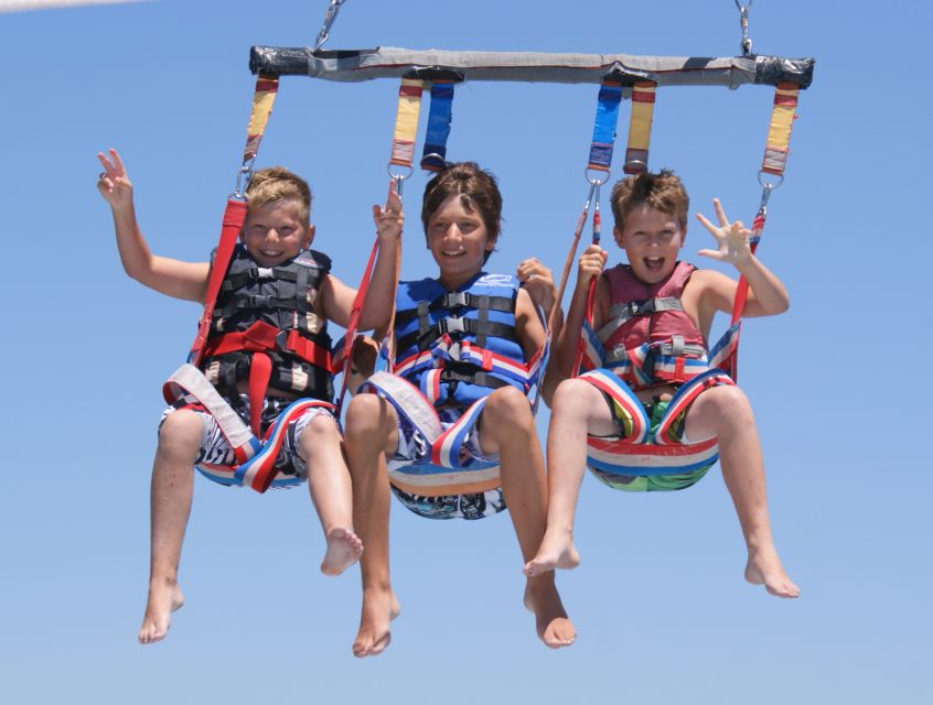 Parasailing in Vilamoura - Accessibility Information